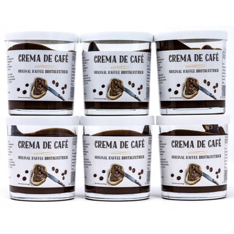 Crema de Cafe - Original  6 x 200g Glas