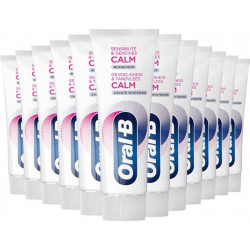Oral-B Sensitivity & Gums Calm Soft Whitening Tanpaste 6x75 ml - Vorteilspack