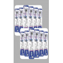 Oral-B Ultrathin Zahnfleisch-Schutz Silber Handzahnbürste Extraweich 12er Pack(12 x 1 Stück)