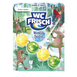 WC Frisch Duftspüler Winter Party Tanz-Rentiere 50g