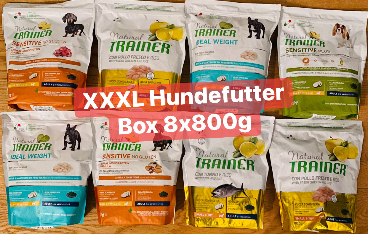 XXXL Hundefutter-Box (8x800g)