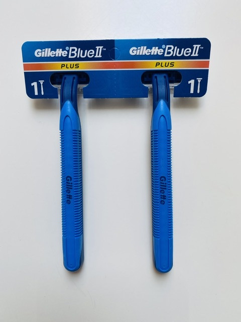 Gillette „Blue 2“ Einwegrasierer BÜNDEL 2 Stück 