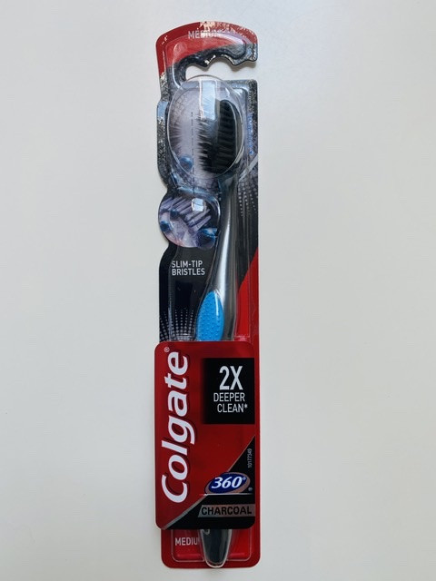Colgate Zahnbürste „2x deeper clean" mittel
