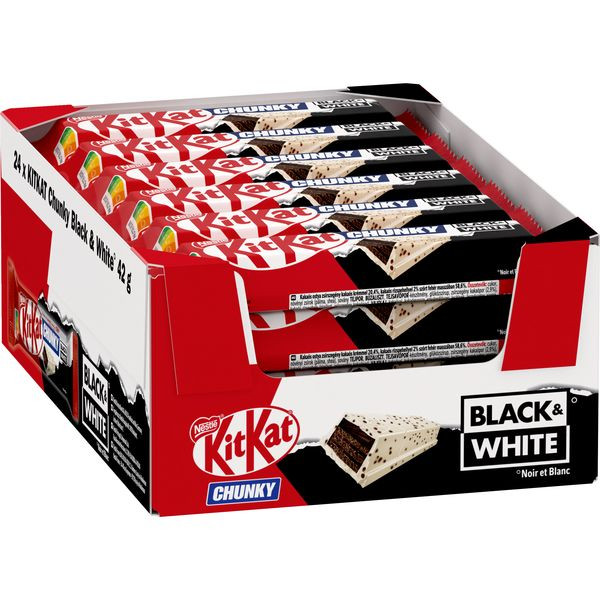 KitKat Chunky Black & White 24x42g